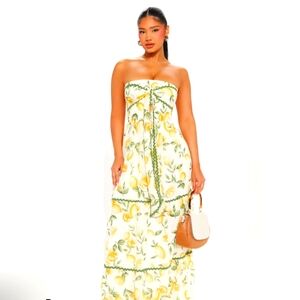 Selena Chiffon Maxi Dress